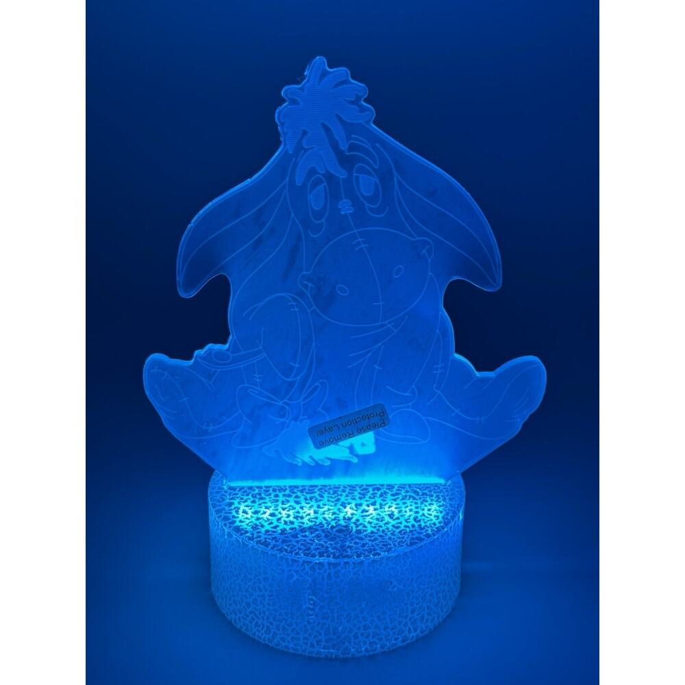 Eeyore LED nightlight Touch Color Changing With Base